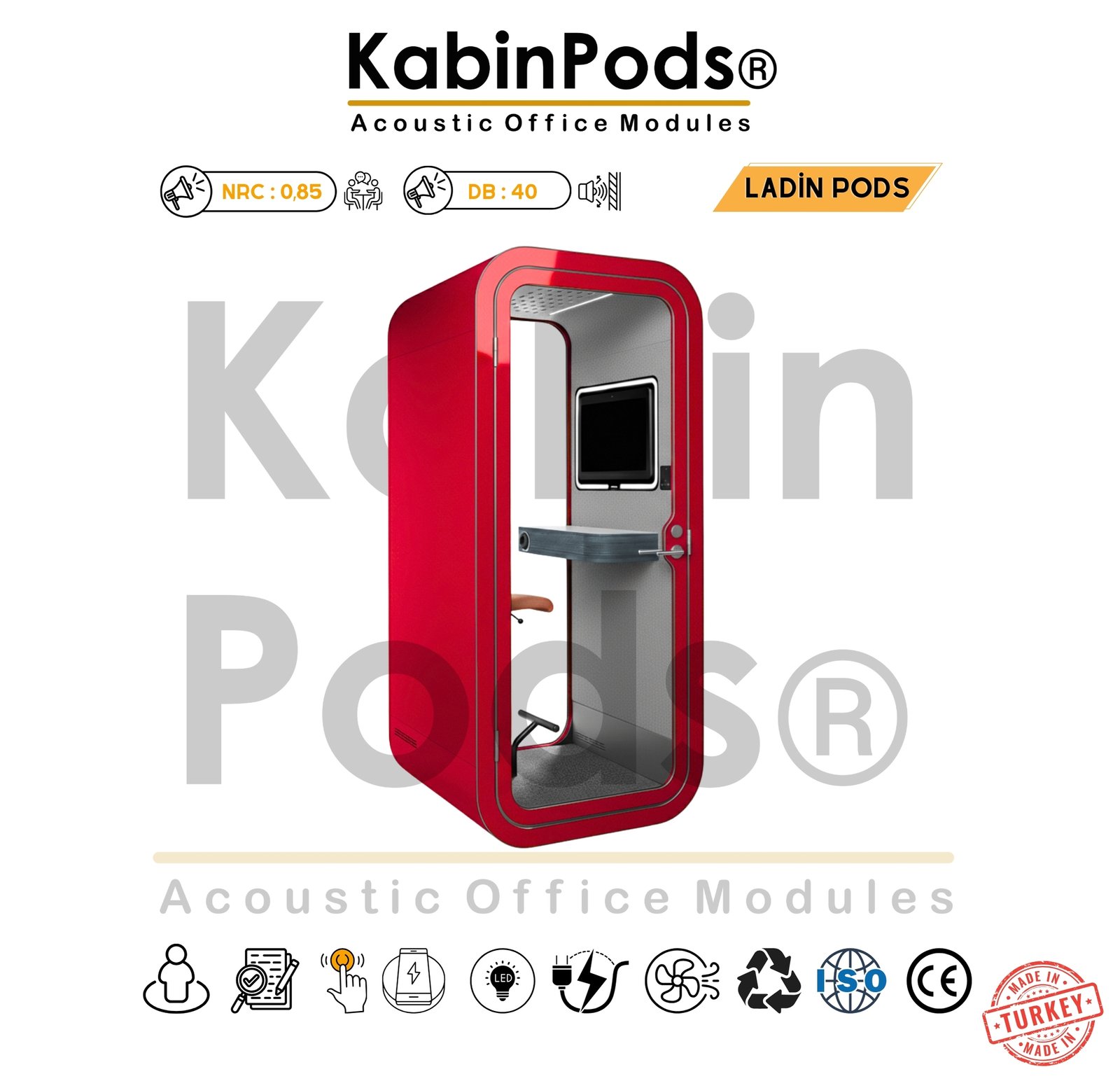 Akustik Kabin ve Toplantı Kabinleri